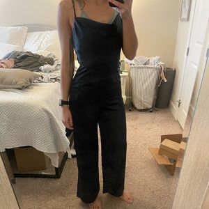 Navy blue jumpsuit